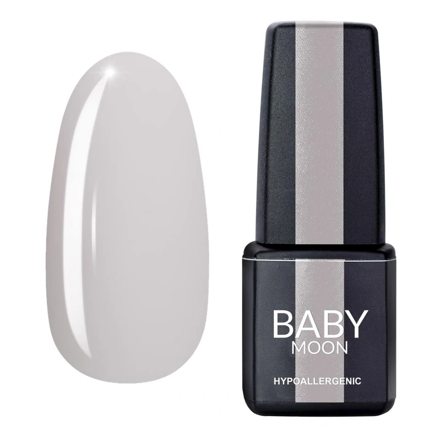 Гель-лак BABY MOON Sensual Nude Gel Polish №018 молочно-бежевий напівпрозорий, емаль 6 мл