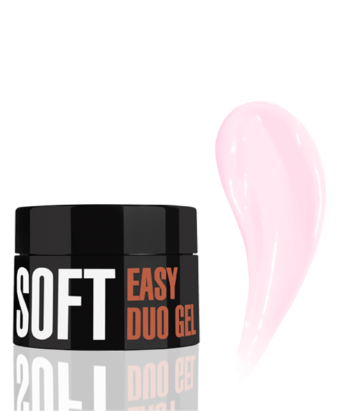 Акрилово-гелева система Kodi Easy Duo Gel Soft Pretty Pink крижаний рожевий 35 г