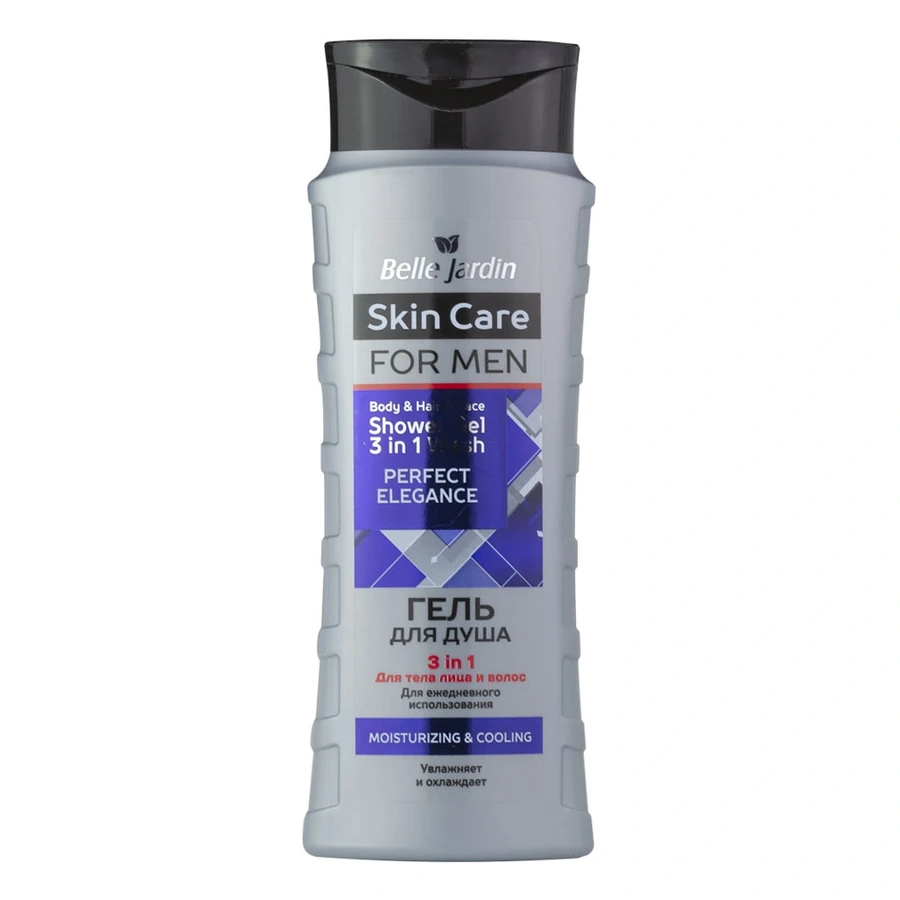 Гель для душу 3 в 1 Belle Jardin Skin Care for men Shower Gel Perfect Eleg 420 мл