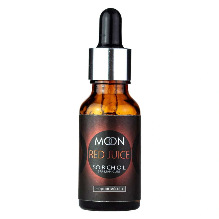 Олія для нігтів та кутикули MOON FULL Full Cuticle Oil Red Juice Червоний сік 20 мл