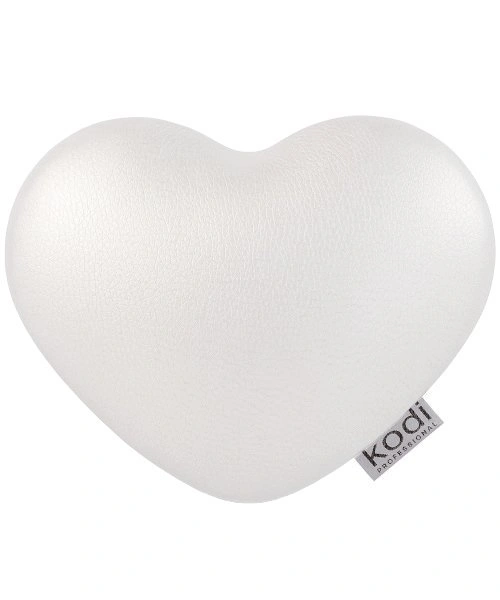 Підлокітник для майстра Kodi Manicure Armrest Heart White білий