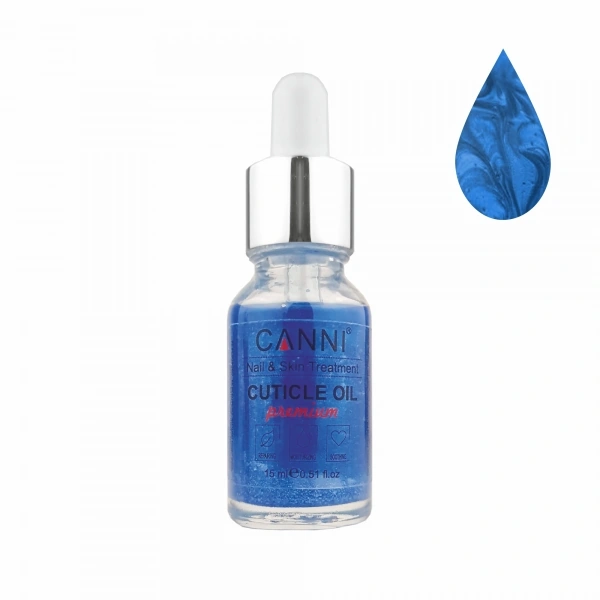 Суха перламутрова олія для кутикули Canni Dry Pearl Cuticle Oil Papaya and Lychee папайя та лічі 15 мл