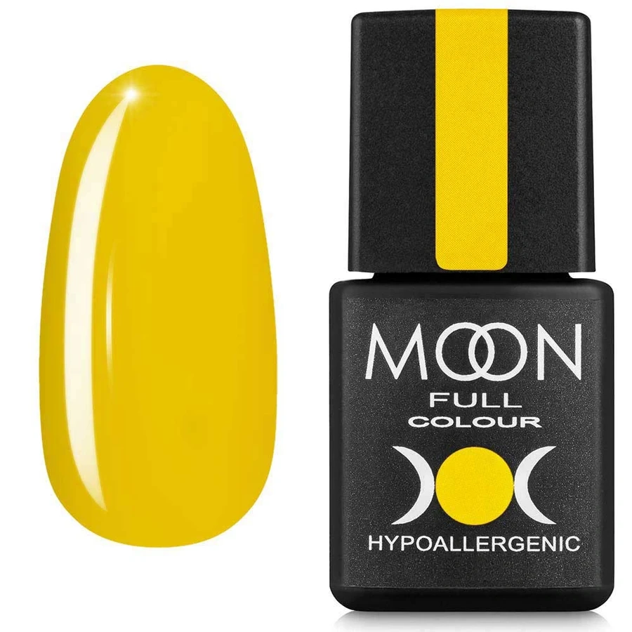 Гель-лак MOON FULL Full Fashion Color Gel Polish №245 лимонний, емаль 8 мл