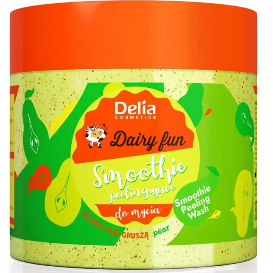 Пілінг-гель для душу Груша Delia Dairy Fun Smoothie Peeling-Gel Pear 350 мл