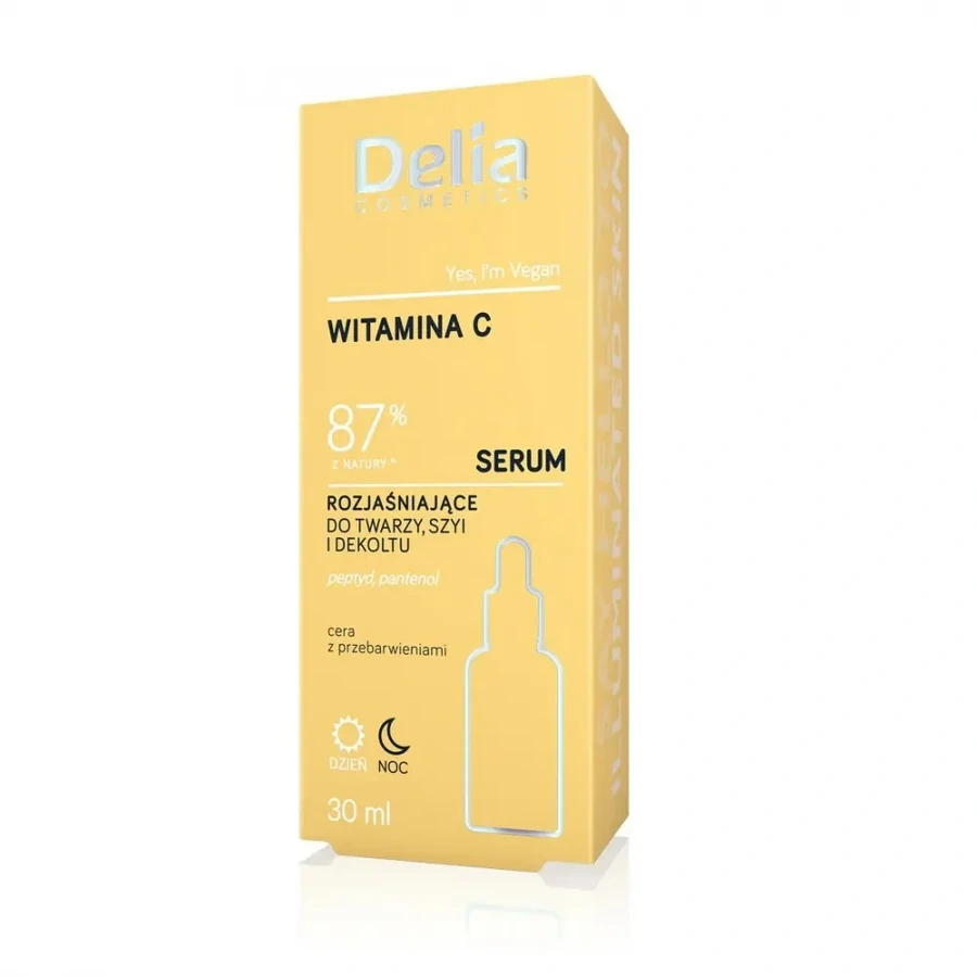 Сироватка для обличчя, що освітлює з вітаміном С Delia Vitamin C Serum 30 мл