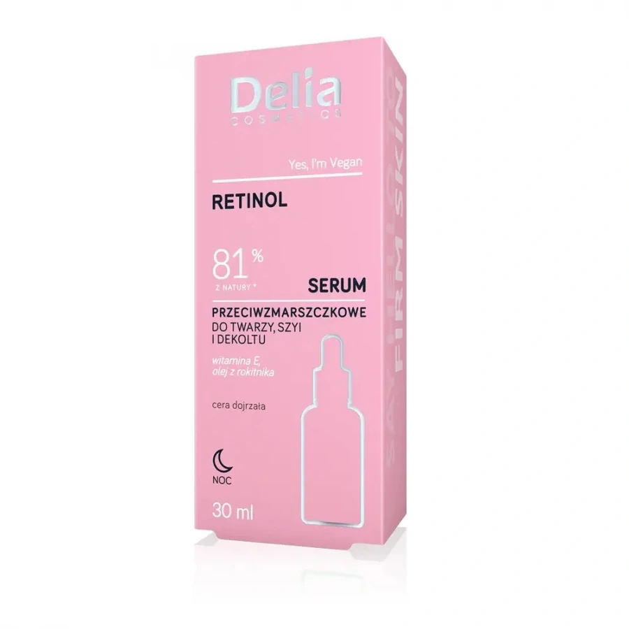 Сироватка проти зморшок із ретинолом Delia Retinol Serum 30 мл