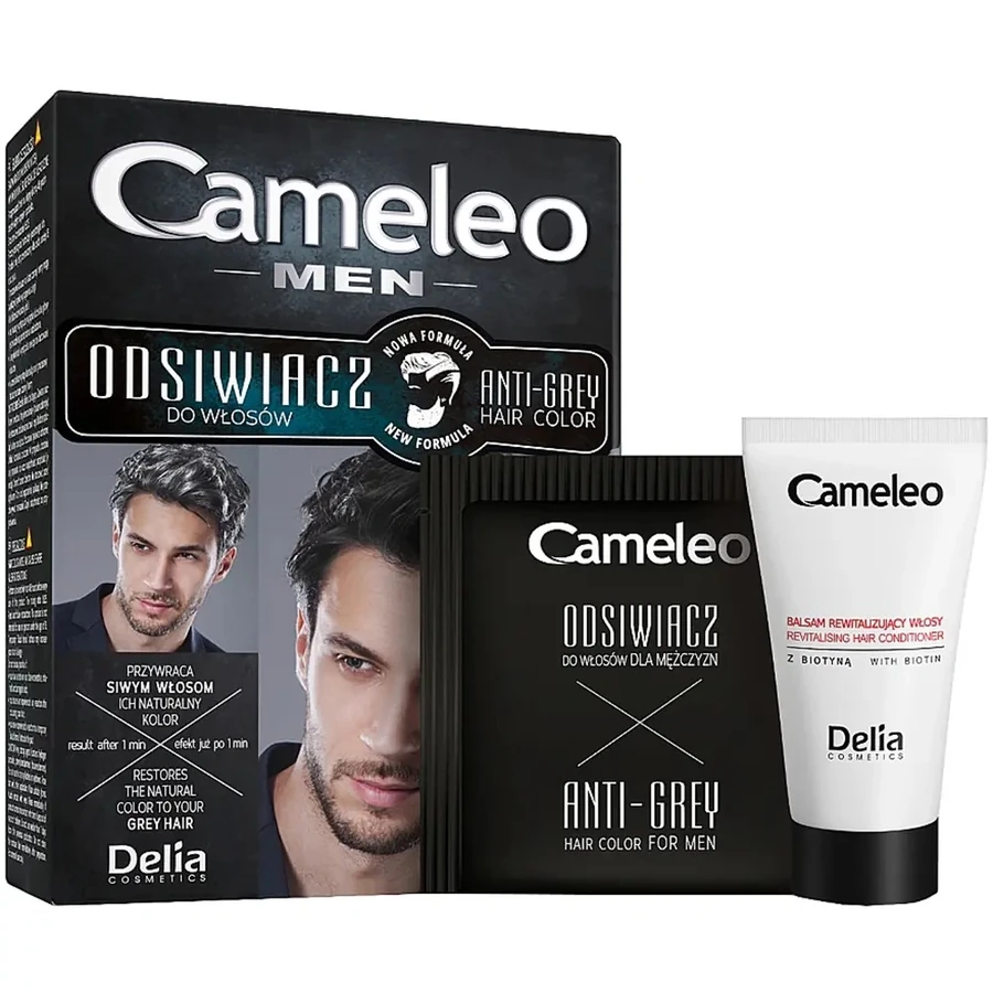 Антиседин для брюнетів Delia Men Anti Grey Hair Color 30 мл