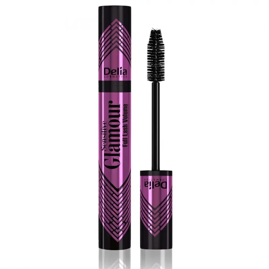 Туш для вій обсяг та подовження Delia Sensitive Glamour Volume Elongation Mascara 12 мл