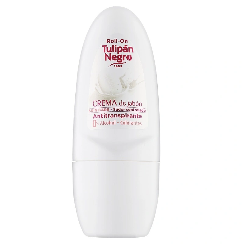 Дезодорант кульковий для жінок Tulipan Negro Cream Soap Deo Roll-On кремове мило 50 мл