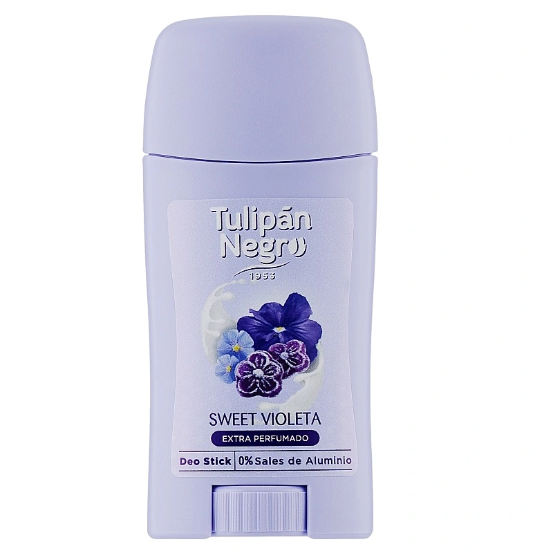 Дезодорант-стік для жінок "Солодка фіалка" Tulipan Negro Deo Stick Deodorant Sweet Violet 50 мл