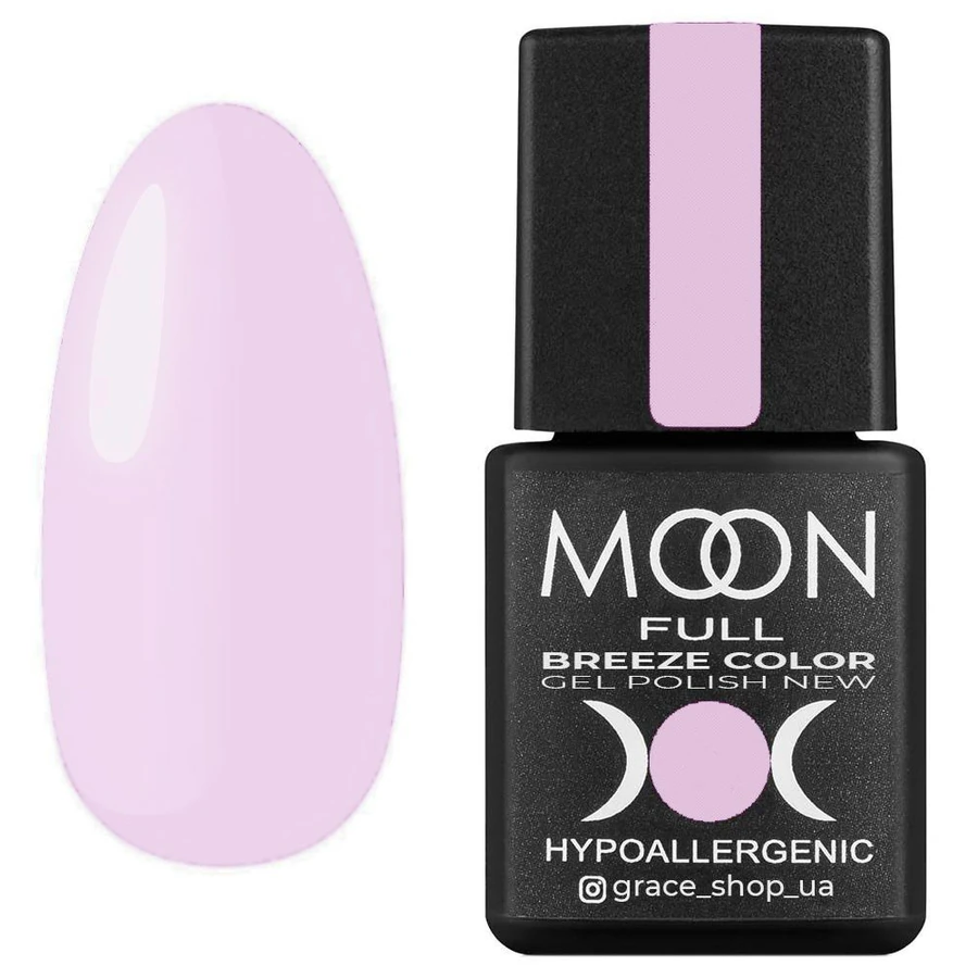 Гель-лак MOON FULL Full Breeze color №402 світло-рожевий, емаль 8 мл