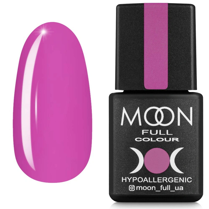Гель-лак MOON FULL Full Breeze color №406 бузковий, емаль 8 мл
