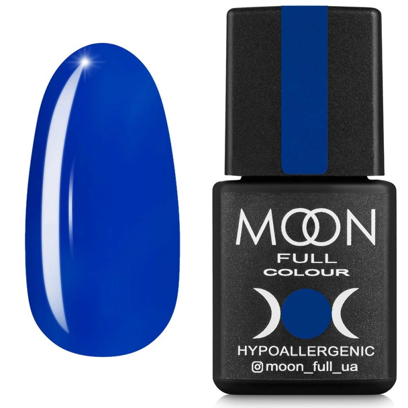 Гель-лак MOON FULL Full Breeze color №450 сапфір, емаль 8 мл