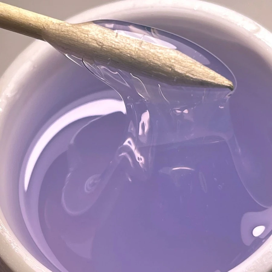 Універсальний гель для моделювання нігтів Molekula Gel №03 Violet прозоро-фіолетовий 30 мл