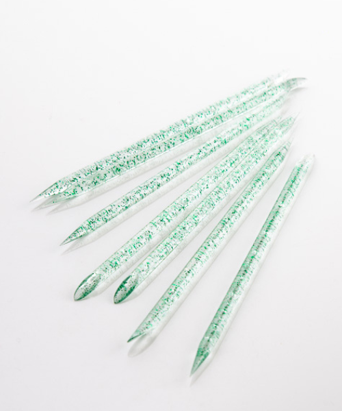 Багаторазові пластикові палички для кутикули Kodi Reusable Plastic Cuticle Sticks Green зелені 50 шт