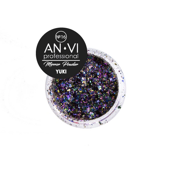 Дзеркальні лусочки юки ANVI Yuki Mirror Powder №16 Fata Morgana 1,2г