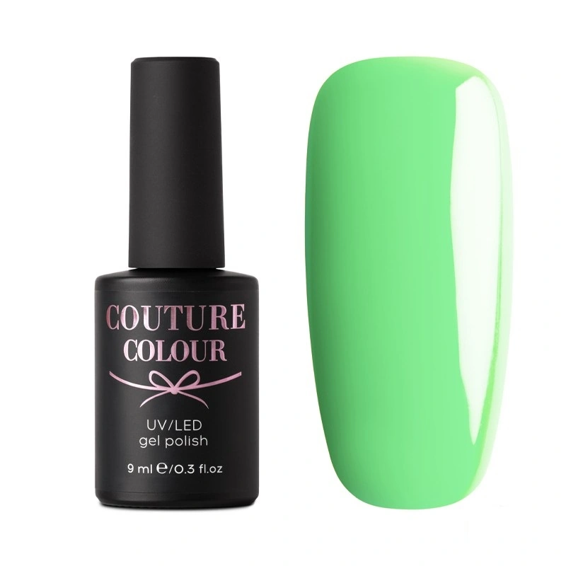 Гель-лак Couture Colour Gel Polish №187 салатовий, емаль 9 мл