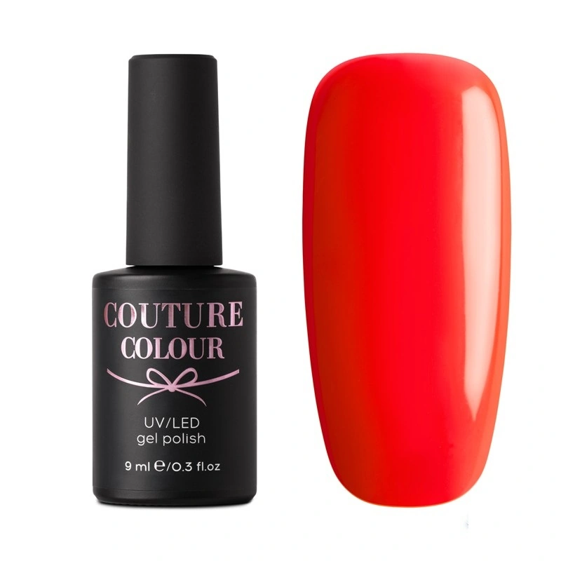 Гель-лак Couture Colour Gel Polish №189 коралово-червоний, емаль 9 мл