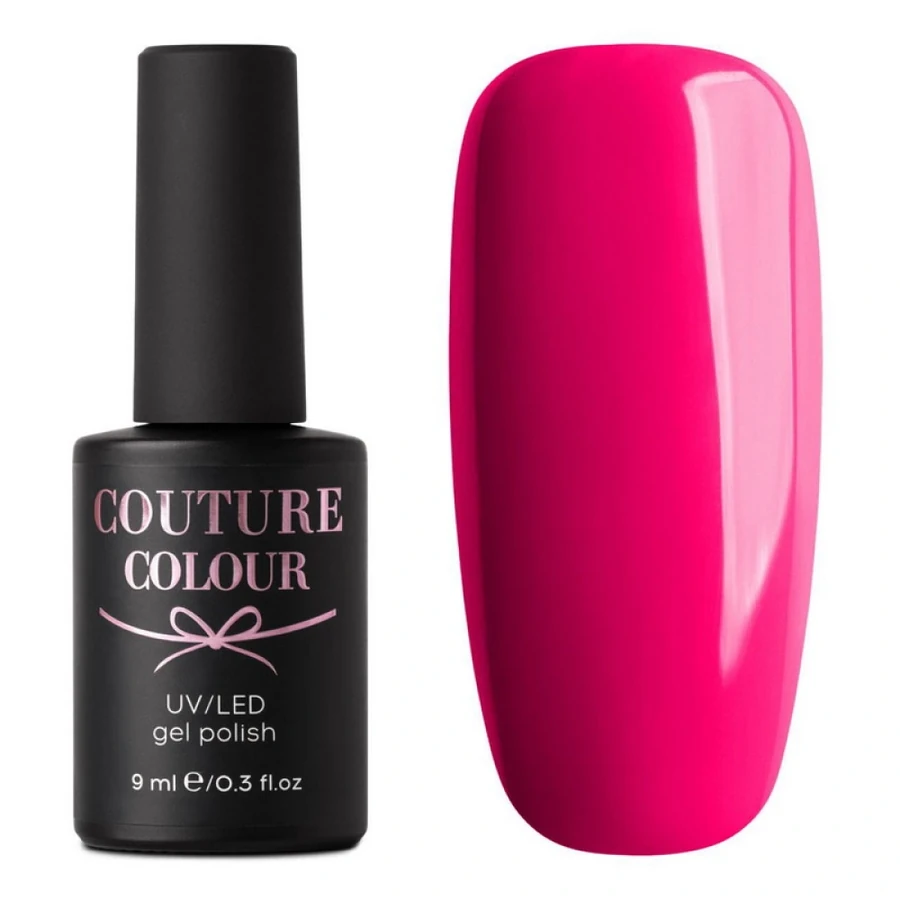 Гель-лак Couture Colour Gel Polish 181 яскравий малиново-кораловий, емаль 9 мл