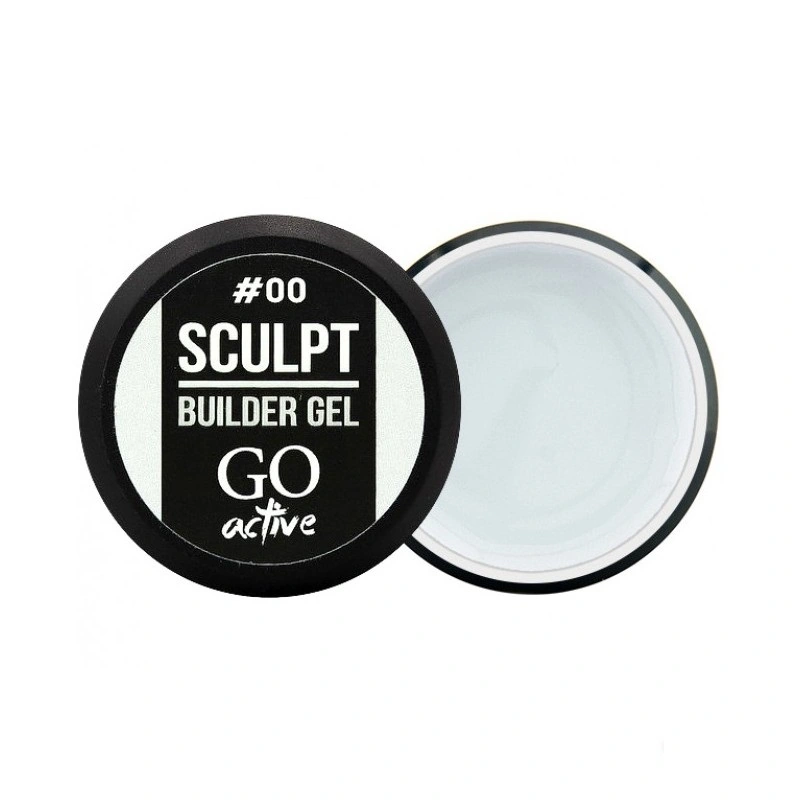Білдер-гель для моделювання нігтів GO Active Sculpt Builder Gel 00 Clear прозорий 12 мл