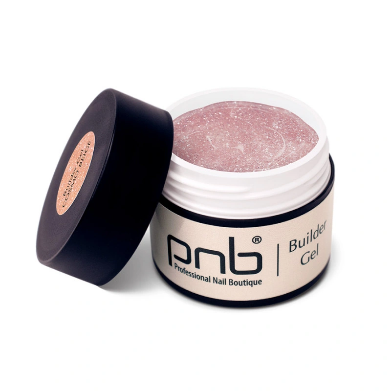 Світловідбивний гель моделюючий PNB Builder Gel Cosmo Beige бежевий 15 мл