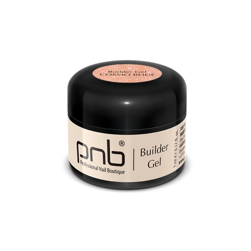 Світловідбивний гель моделюючий PNB Builder Gel Cosmo Beige бежевий 5 мл