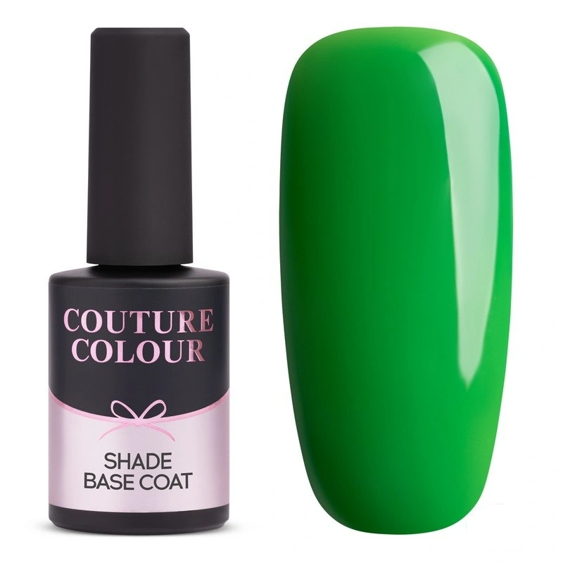 Кольорове базове покриття Couture Colour Shade Base 07 трав`янисто-зелений 9 мл