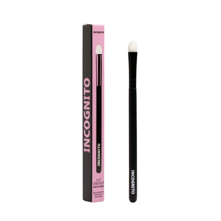 Пензлик для коректора та консилера Jerden-Proff Incognito Flat Concealer Makeup Brush