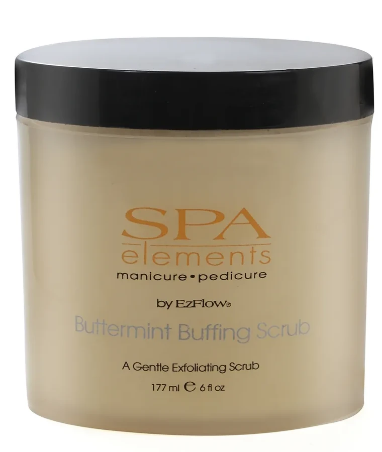 М`який лушпильний скраб з м`ятою EzFlow Buttermint Buffing Scrub крок 3 177 мл