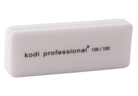 Шліфувальний міні-баф для штучних нігтів Kodi Buff Mini 100/100 грит