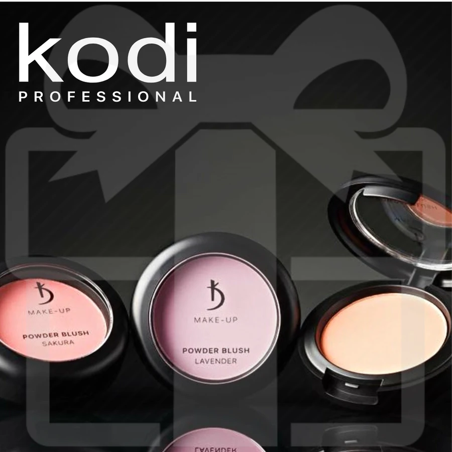 Рум`яна компактні Kodi Подарунок! Kodi Powder Blush в асортименті 7 г