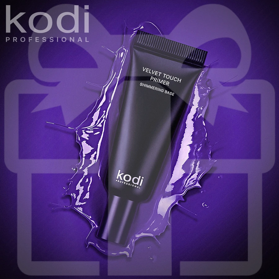 Матова база під макіяж з мерехтливими частинками Kodi Подарунок! Kodi Velvet Touch Primer 15 мл