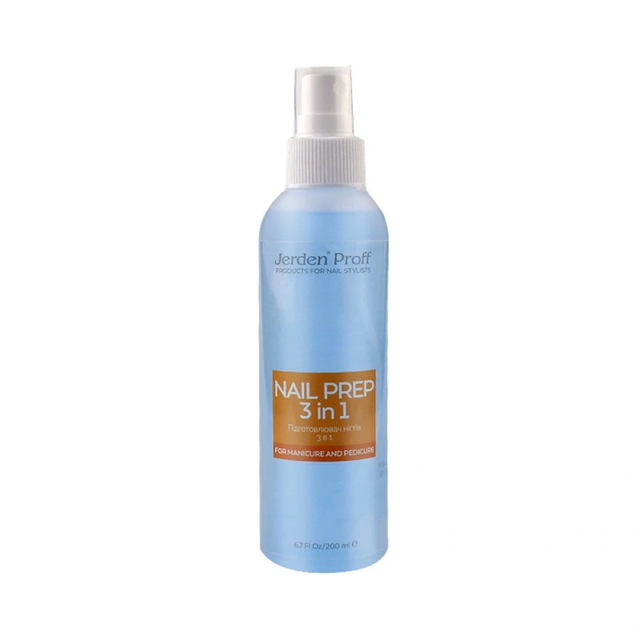 Підготовлювач нігтя 3в1 Jerden-Proff Nail Prep 3in1 200 мл