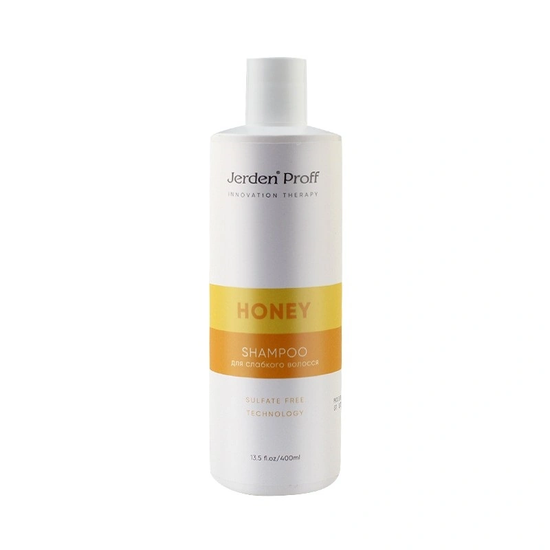 Безсульфатний шампунь для волосся Jerden-Proff Honey Shampoo Медовий з маточним молочком 400 мл