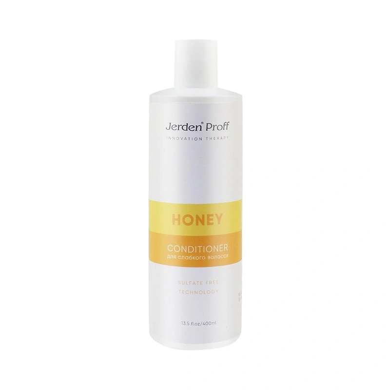 Безсульфатний кондиціонер для волосся Jerden-Proff Honey Conditioner Медовий з маточним молочком 400 мл