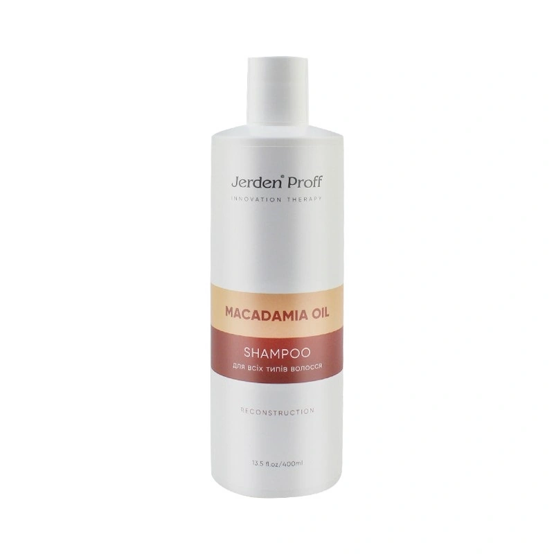 Шампунь для волосся з олією макадамії Jerden-Proff Macadamia Oil Shampoo 400 мл