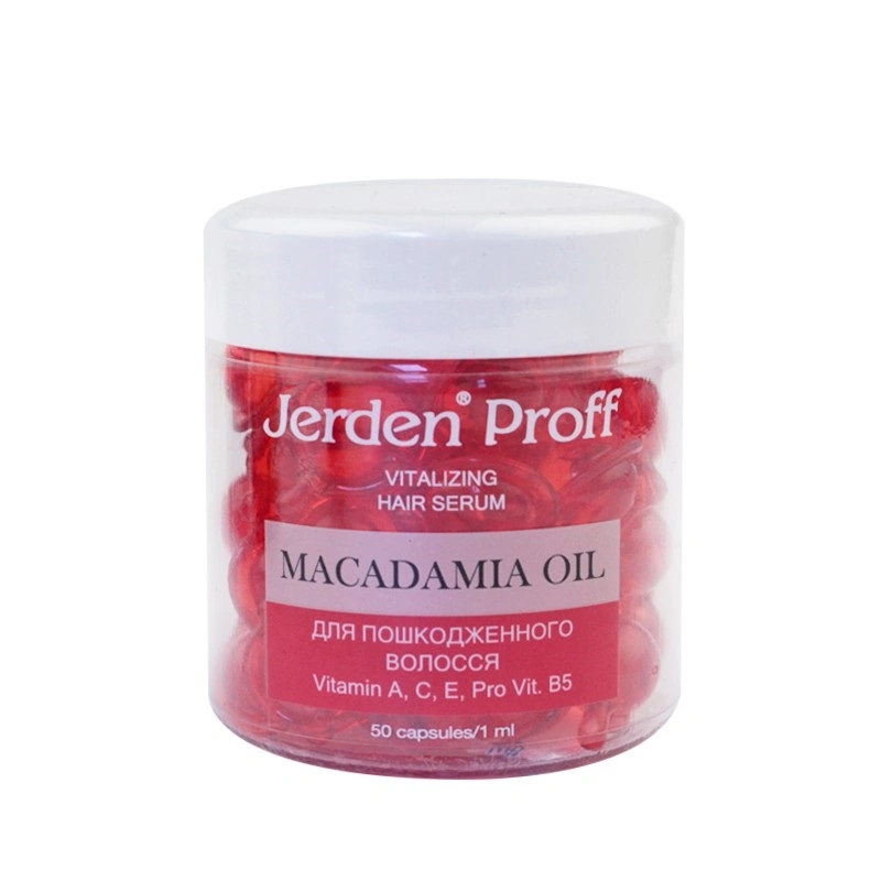 Jerden-Proff Vitalizing Hair Serum Macadamia Oil 50х1 мл