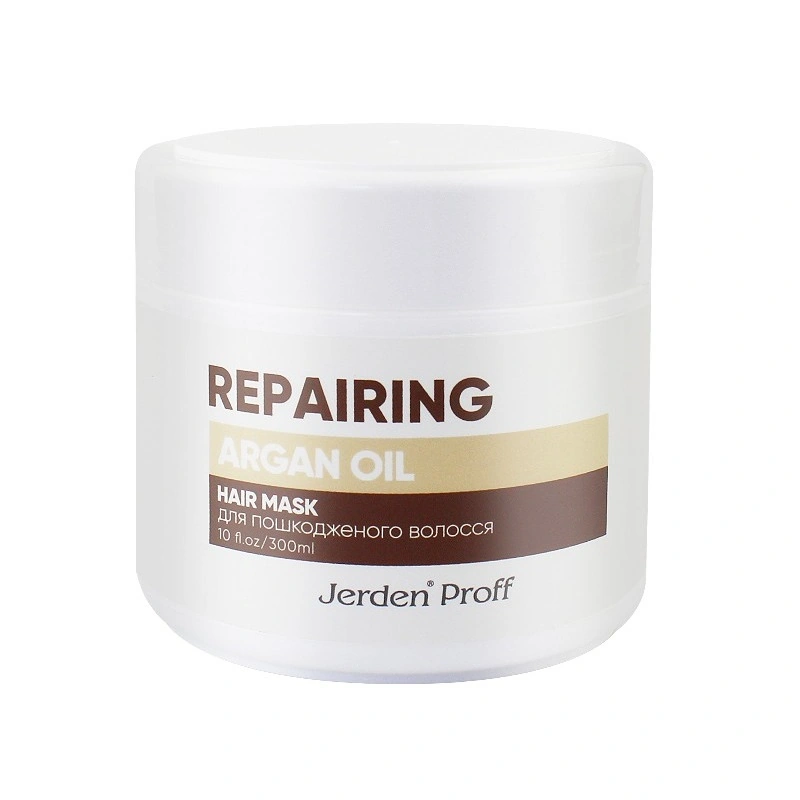 Маска для волосся відновлювальна з аргановою олією Jerden-Proff Repairing Hair Mask Argan Oil 300 мл