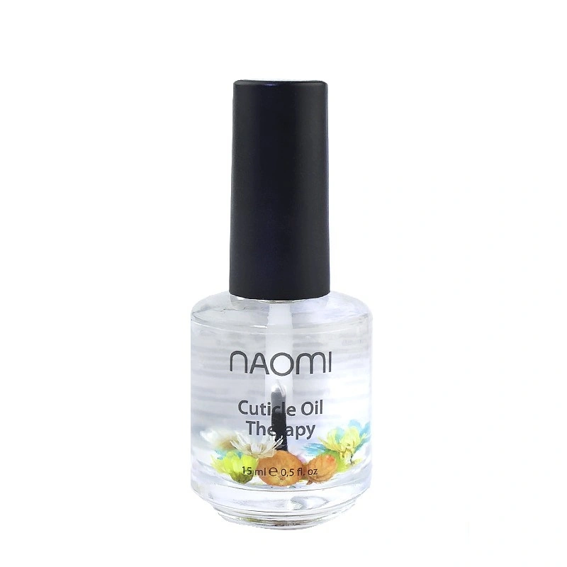Олія для кутикули з сухоцвітом Naomi Cuticle Oil Therapy Almond мигдаль 15 мл