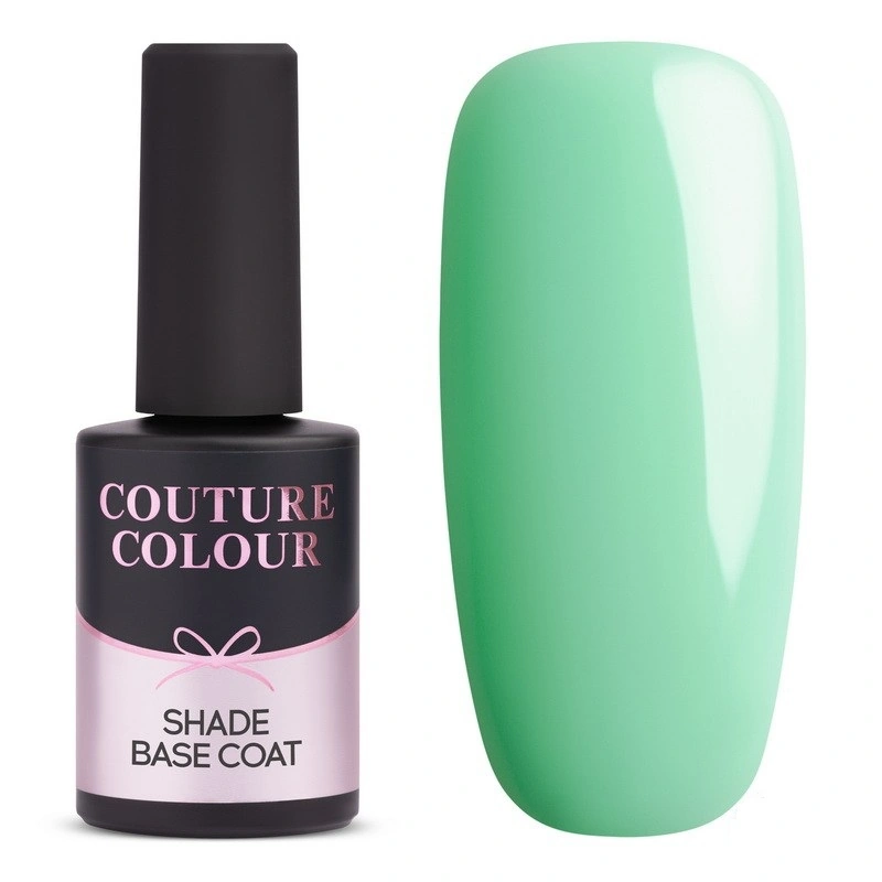 Кольорове базове покриття Couture Colour Shade Base 01 ніжний салатовий 9 мл