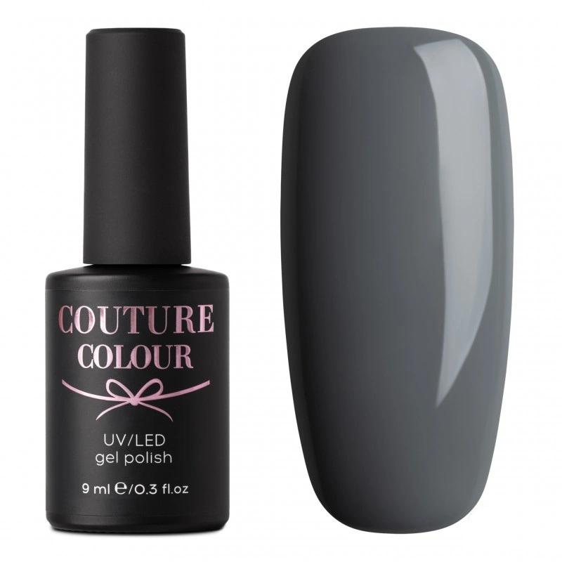 Гель-лак Couture Colour Gel Polish 178 стильний сірий, емаль 9 мл