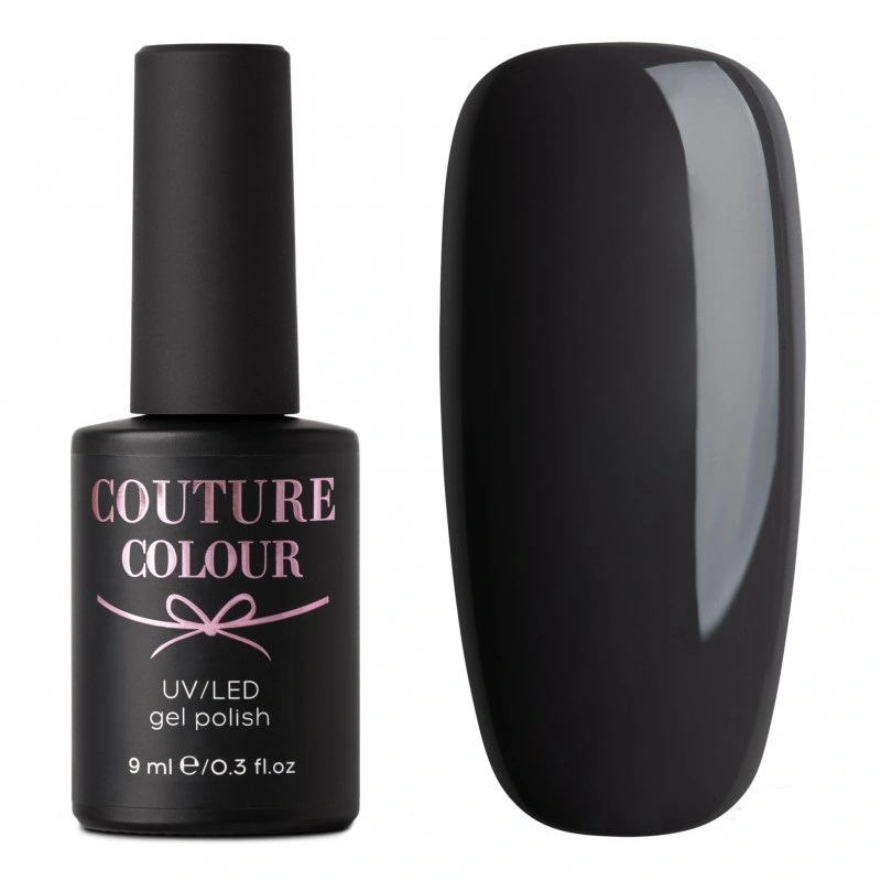 Гель-лак Couture Colour Gel Polish 179 темний сірий, емаль 9 мл