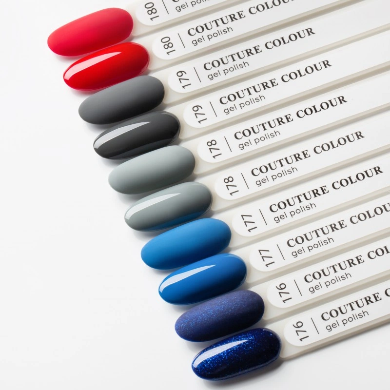 Гель-лак Couture Colour Gel Polish 179 темний сірий, емаль 9 мл