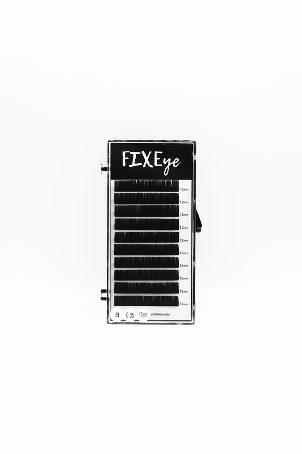 Вії для нарощування FIXEye HYLON LASH 10 B-0.05 х 12 мм