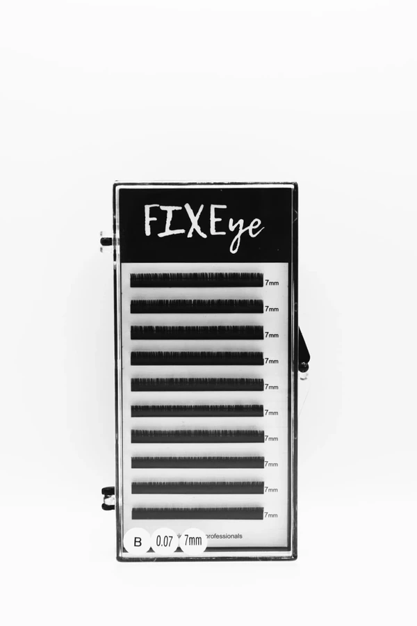 Вії для нарощування FIXEye HYLON LASH 10 B-0.07 х 7 мм