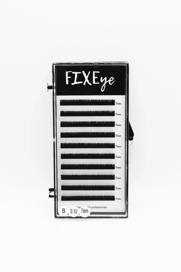 Вії для нарощування FIXEye HYLON LASH 10 B-0.10 х 7 мм