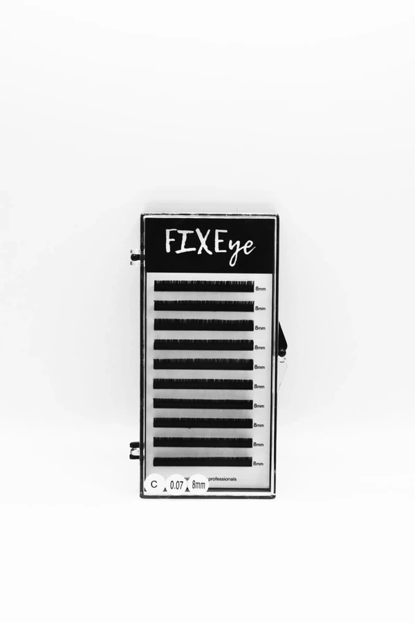 Вії для нарощування FIXEye HYLON LASH 10 C-0.07 х 8 мм