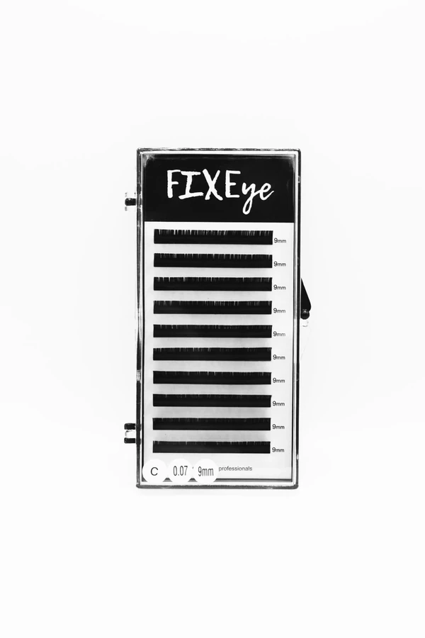 Вії для нарощування FIXEye HYLON LASH 10 C-0.07 х 9 мм
