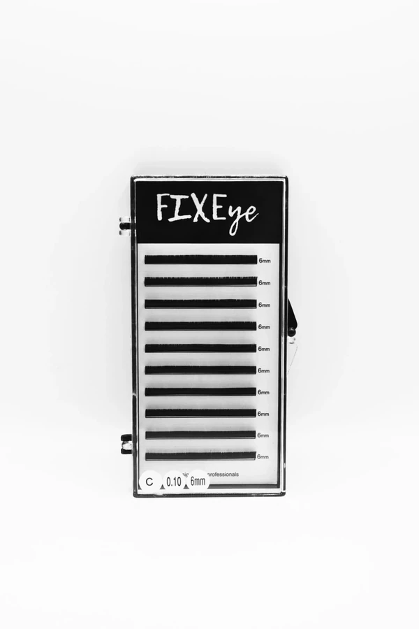 Вії для нарощування FIXEye HYLON LASH 10 C-0.10 х 6 мм