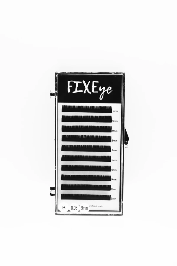 Вії для нарощування FIXEye HYLON LASH 10 B-0.05 х 9 мм